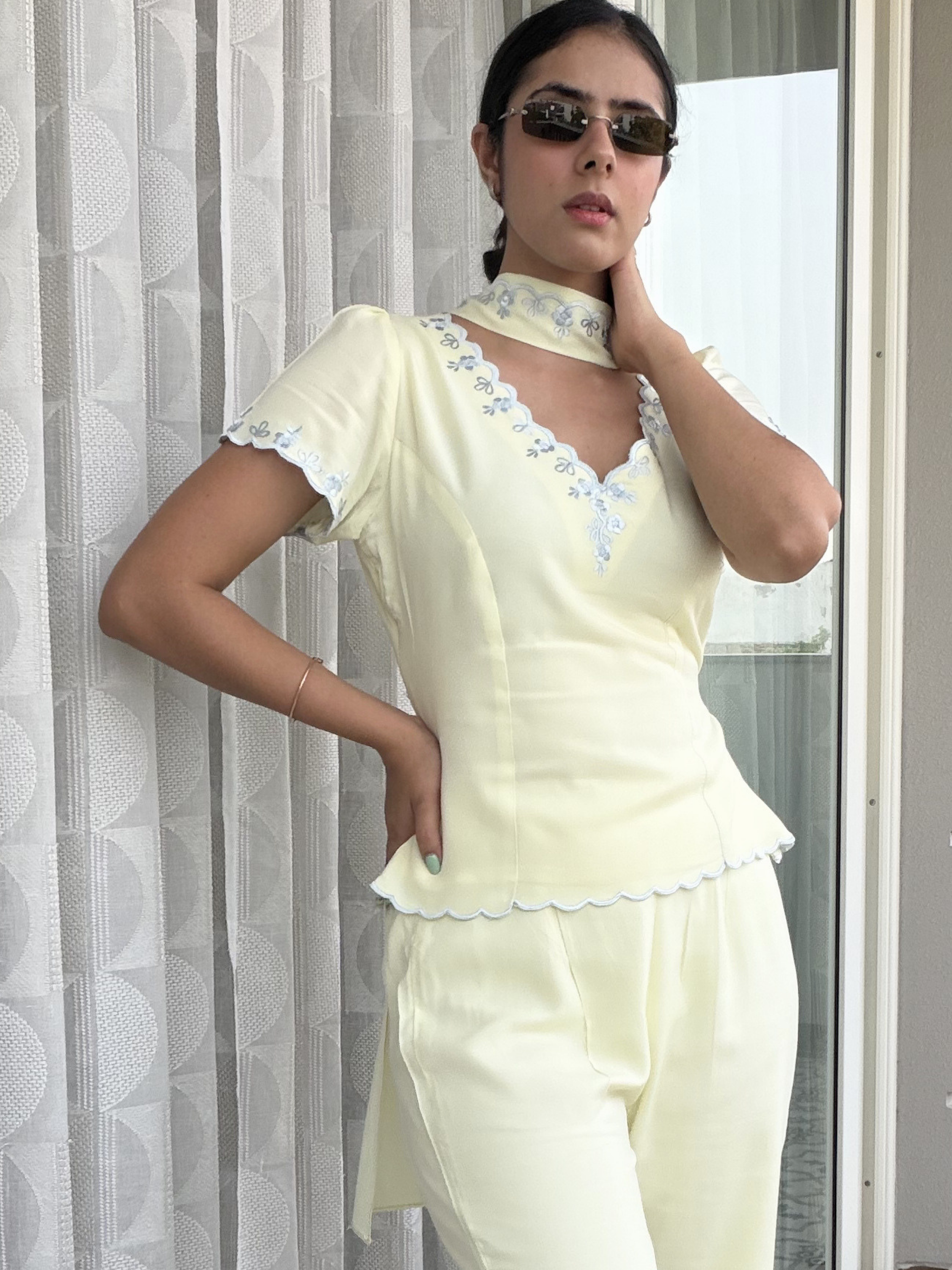 Kenny Kenny Cord-set ( Butter yellow )
