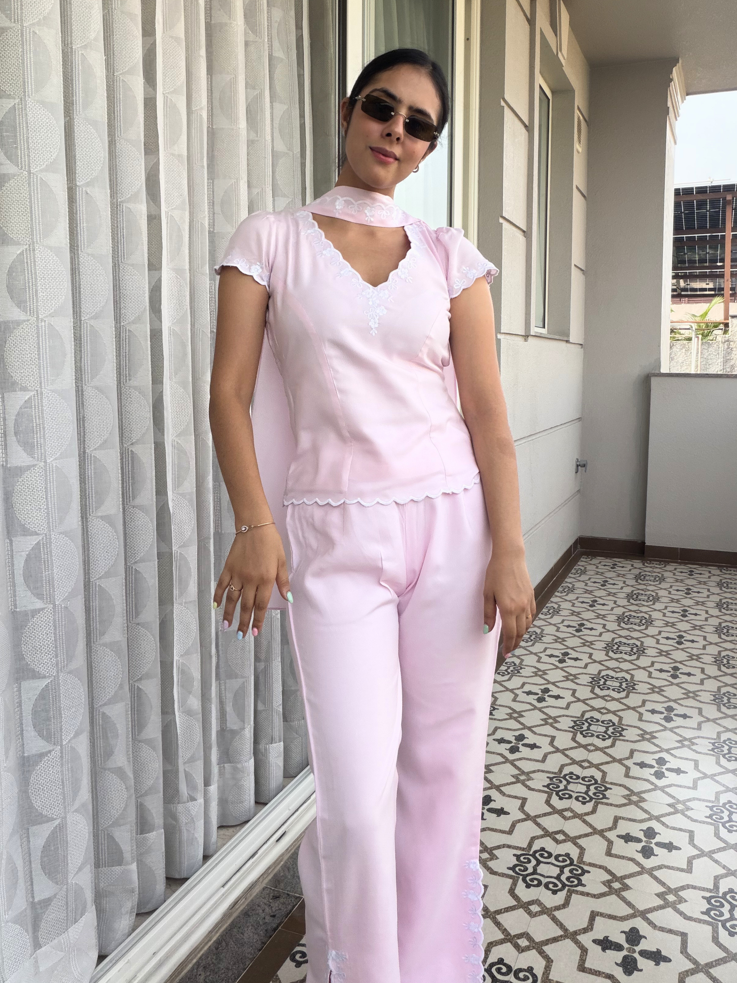 Kenny-Kenny Cord-set in Pink