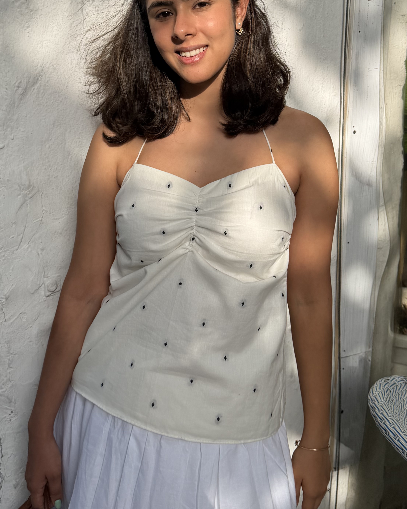 Theresa draped top