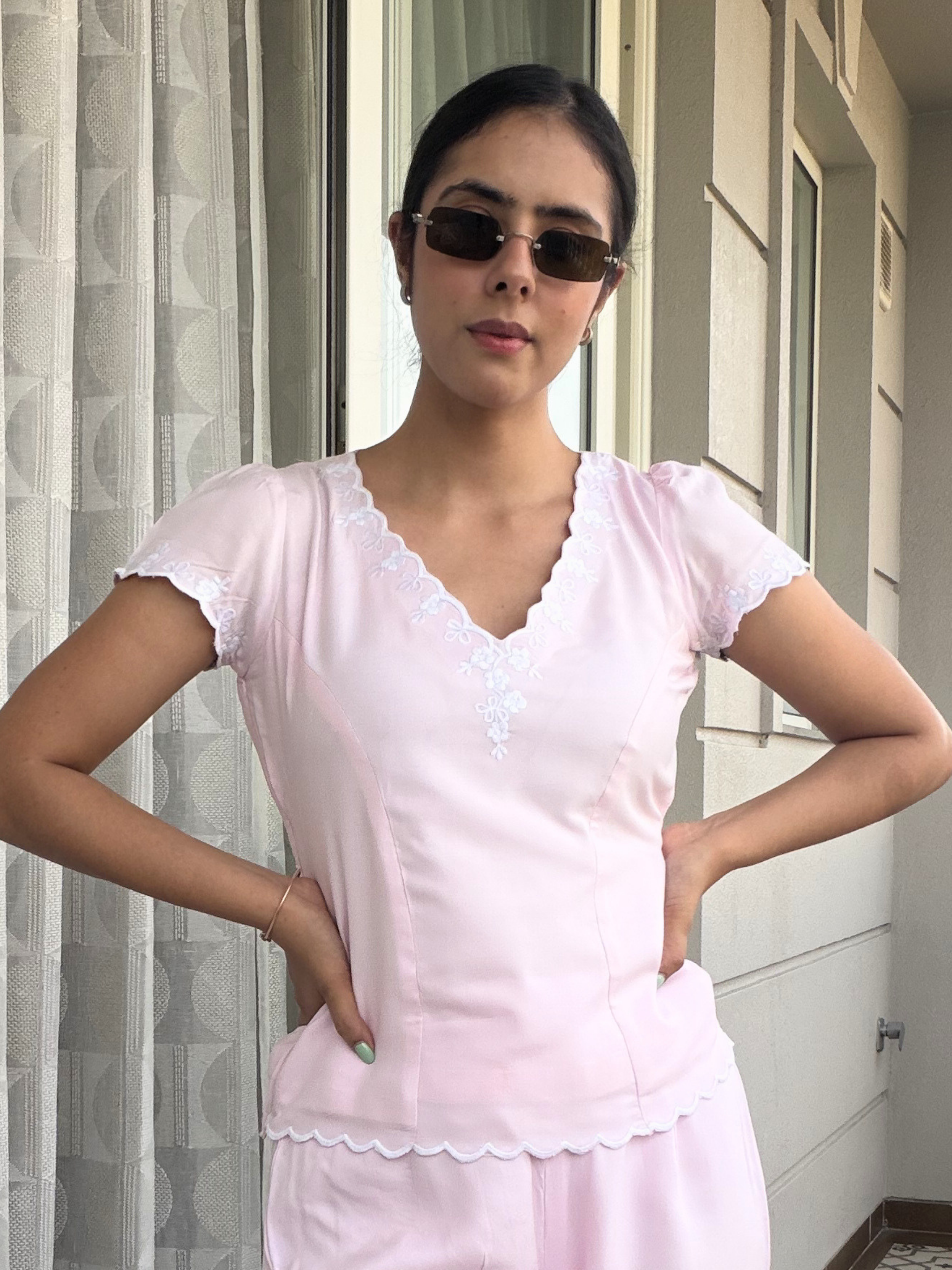Kenny top in Pink