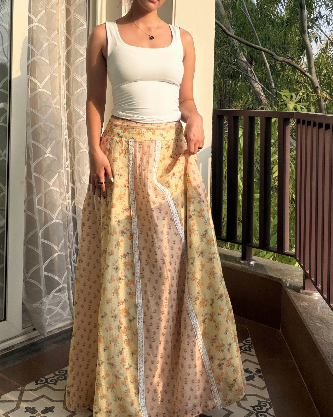 Blossom skirt