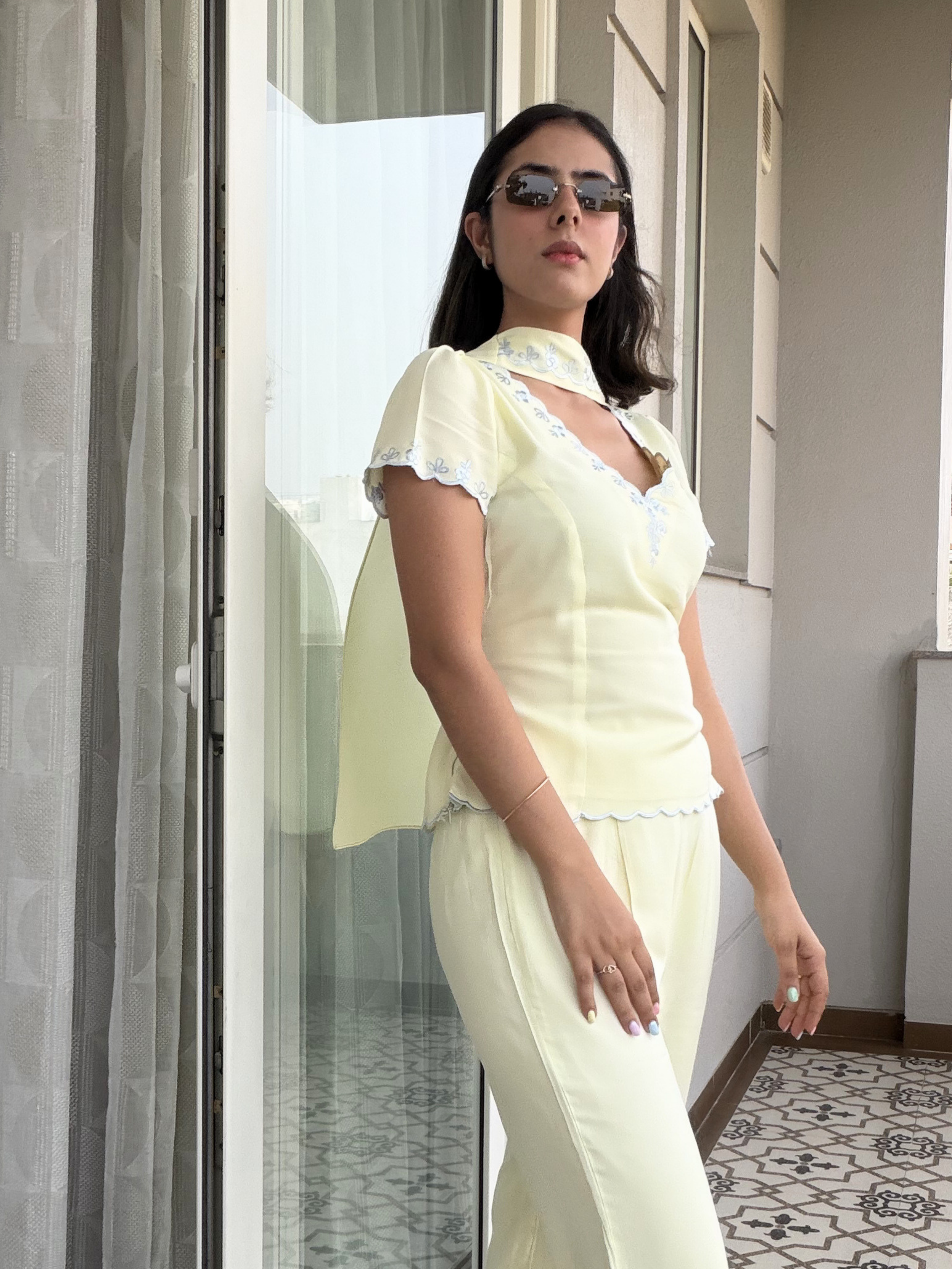 Kenny Kenny Cord-set ( Butter yellow )