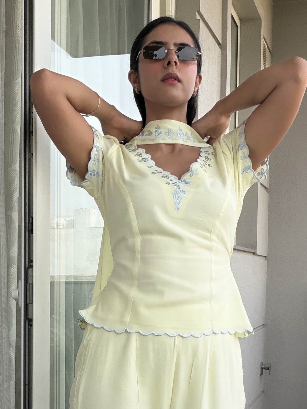 Kenny Kenny Cord-set ( Butter yellow )